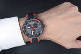 Tissot T Race Cycling Vuelta Black Dial Two Tone Rubber Strap Watch For Men - T111.417.37.441.01 Authentic Buy Shop Now