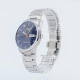 Mido Commander II Automatic Chronometer Blue Dial Silver Steel Strap Watch For Men - M021.431.11.041.00 Authentic Buy Shop Now