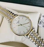 Tissot Everytime Medium White Dial Two Tone Mesh Bracelet Watch For Men - T109.410.22.031.00 Authentic Buy Shop Now