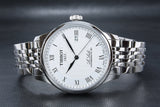 Tissot Le Locle Powermatic 80 Silver Dal Silver Steel Strap Watch For Men - T006.407.11.033.00 Authentic Buy Shop Now