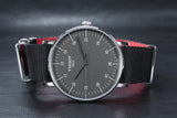 Tissot Everytime Medium Black Dial Black NATO Strap Watch For Men - T109.410.17.077.00 Authentic Buy Shop Now