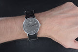 Tissot Everytime Medium Black Dial Black NATO Strap Watch For Men - T109.410.17.077.00 Authentic Buy Shop Now