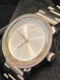 Movado Bold Diamonds Silver Dial Silver Steel Strap Watch for Women - 3600149 Authentic Buy Shop Now
