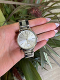 Michael Kors Jaryn Quartz Silver Dial Silver Steel Strap Watch For Women - MK3499 Authentic Buy Shop Now