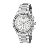 Michael Kors Brinkley Diamonds Silver Dial Silver Steel Strap Watch for Women - MK6186 Authentic Buy Shop Now
