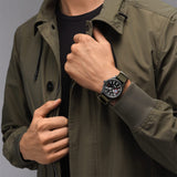 IWC Pilot’s Watch Mark XVIII Top Gun Edition “SFTI” Black Dial Green Nylon Strap Watch for Men - IW324712 Authentic Buy Shop Now