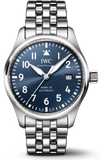 IWC Le Petit Prince XVIII Edition Blue Dial Silver Steel Strap Watch for Men - IW327014 Authentic Buy Shop Now
