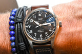 IWC Pilot's Watch Mark XVII Edition "Antoine De Saint Exupery" Brown Dial Brown Leather Strap Watch for Men - IW327003 Authentic Buy Shop Now