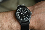 IWC Pilot Watch Chronograph Top Gun Edition Black Dial Black Nylon Strap Watch for Men - IW326901 Authentic Buy Shop Now