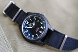IWC Pilot Watch Chronograph Top Gun Edition Black Dial Black Nylon Strap Watch for Men - IW326901 Authentic Buy Shop Now