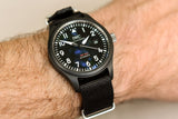 IWC Pilot Watch Chronograph Top Gun Edition Black Dial Black Nylon Strap Watch for Men - IW326901 Authentic Buy Shop Now
