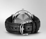 IWC Portofino Automatic White Dial Black Leather Strap Watch for Men - IW356501 Authentic Buy Shop Now