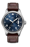 IWC Pilots Watch Mark XVII Edition Le Petit Prince Blue Dial Brown Leather Strap Watch for Men - IW326506 Authentic Buy Shop Now