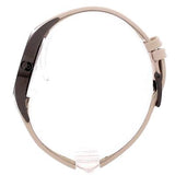 Calvin Klein Rebel Cream Black Dial Cream Leather Strap Watch for Women - K8P237X1 Authentic Buy Shop Now