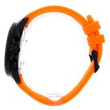 Hugo Boss Volane Black Dial Orange Silicone Strap Watch for Men - 1513957 Authentic Buy Shop Now