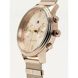 Tommy Hilfiger Blake Quartz Gold Dial Gold Mesh Bracelet Watch for Women - 1782303 Authentic Buy Shop Now