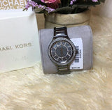 Michael Kors Kerry Gunmetal Dial Steel Strap Watch for Women - MK3410 Authentic Buy Shop Now