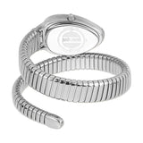 Just Cavalli Serpente Metallica Silver Dial Silver Steel Strap Watch for Women - JC1L208M0015 Authentic Buy Shop Now