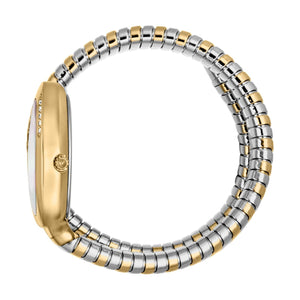 Just Cavalli Glam Evo 4 Mother of Pearl White Dial Two Tone Steel Strap Watch for Women - JC1L229M0065 Authentic Buy Shop Now