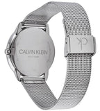 Calvin Klein Minimal Silver Dial Silver Mesh Bracelet Watch for Men - K3M211Y6 Authentic Buy Shop Now