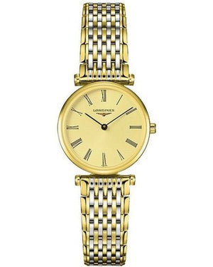 Longines La Grande Classique de Longines Gold Dial Two Tone Steel Strap Watch for Women - L4.209.2.31.7 Authentic Buy Shop Now
