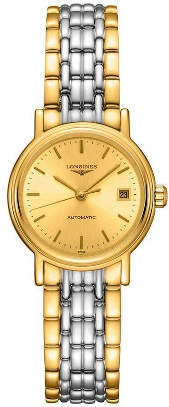 Longines Presence 25.5mm Automatic Stainless Steel Watch for Women - L4.321.2.32.7 Authentic Buy Shop Now