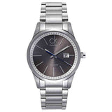 Calvin Klein Bold Black Dial Silver Steel Strap Watch for Men - K2246107 Authentic Buy Shop Now