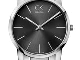 Calvin Klein City Black Dial Silver Steel Strap Watch for Men - K2G21161 Authentic Buy Shop Now