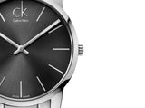 Calvin Klein City Black Dial Silver Steel Strap Watch for Men - K2G21161 Authentic Buy Shop Now