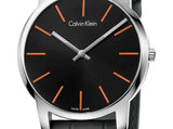 Calvin Klein City Black Dial Black Leather Strap Watch for Men - K2G211C1 Authentic Buy Shop Now