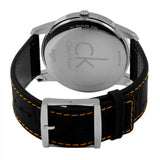 Calvin Klein City Black Dial Black Leather Strap Watch for Men - K2G211C1 Authentic Buy Shop Now