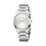 Calvin Klein City Silver Dial Silver Steel Strap Watch for Women - K2G23148 Authentic Buy Shop Now
