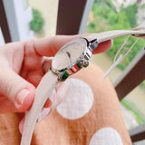Calvin Klein City White Dial White Leather Strap Watch for Women - K2G231XH Authentic Buy Shop Now