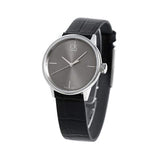 Calvin Klein Accent Black Dial Black Leather Strap Watch for Women - K2Y231C3 Authentic Buy Shop Now