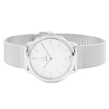 Calvin Klein Minimal Silver Dial Silver Mesh Bracelet Watch for Men - K3M21126 Authentic Buy Shop Now