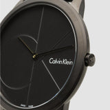 Calvin Klein Minimal Black Dial Black Mesh Bracelet Watch for Women - K3M524B1 Authentic Buy Shop Now