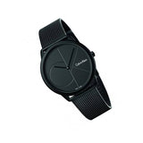 Calvin Klein Minimal Black Dial Black Mesh Bracelet Watch for Women - K3M524B1 Authentic Buy Shop Now