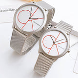 Calvin Klein Minimal White Dial Silver Mesh Bracelet Watch for Men - K3M51152 Authentic Buy Shop Now