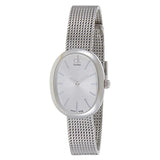 Calvin Klein Incentive Silver Dial Silver Mesh Bracelet Watch for Women - K3P23126 Authentic Buy Shop Now