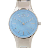 Calvin Klein Simplicity Blue Dial Silver Steel Strap Watch for Women - K432314N Authentic Buy Shop Now