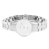 Calvin Klein Simplicity White Dial Silver Steel Strap Watch for Women - K4323185 Authentic Buy Shop Now