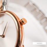 Calvin Klein Seduce Silver Dial Two Tone Steel Strap Watch for Women - K4E2N61X Authentic Buy Shop Now