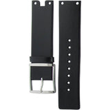 Calvin Klein Glam Transparent Dial Black Leather Strap Watch for Women - K9423107 Authentic Buy Shop Now