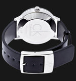 Calvin Klein Minimal Black Dial Black Leather Strap Watch for Men - K7621107 Authentic Buy Shop Now