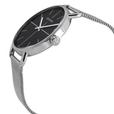 Calvin Klein Even Black Dial Silver Mesh Bracelet Watch for Women - K7B21121 Authentic Buy Shop Now