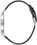 Calvin Klein Even Silver Dial Black Leather Strap Watch for Men - K7B211CY Authentic Buy Shop Now