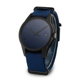 Calvin Klein Tone Blue Dial Blue NATO Strap Watch for Men - K7K514VN Authentic Buy Shop Now