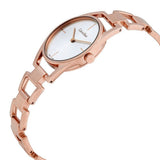 Calvin Klein Dainty White Dial Rose Gold Steel Strap Watch for Women - K7L23646 Authentic Buy Shop Now