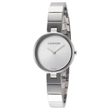 Calvin Klein Authentic White Dial Silver Steel Strap Watch for Women - K8G23146 Authentic Buy Shop Now
