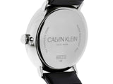 Calvin Klein High Noon Quartz White Dial Black Leather Strap Watch for Men - K8M211C6 Authentic Buy Shop Now